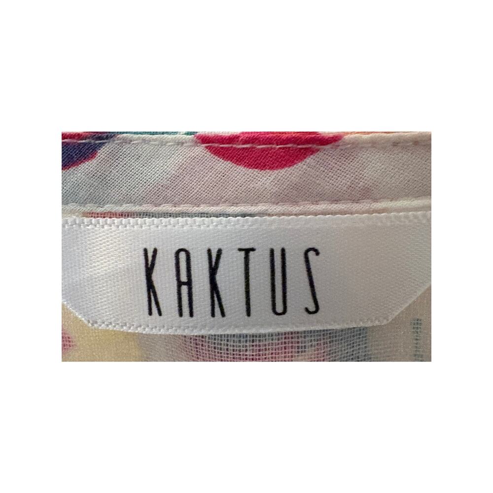 Floral Beaded Peasant Dress by Kaktus XXL NWT - Picture 7 of 8